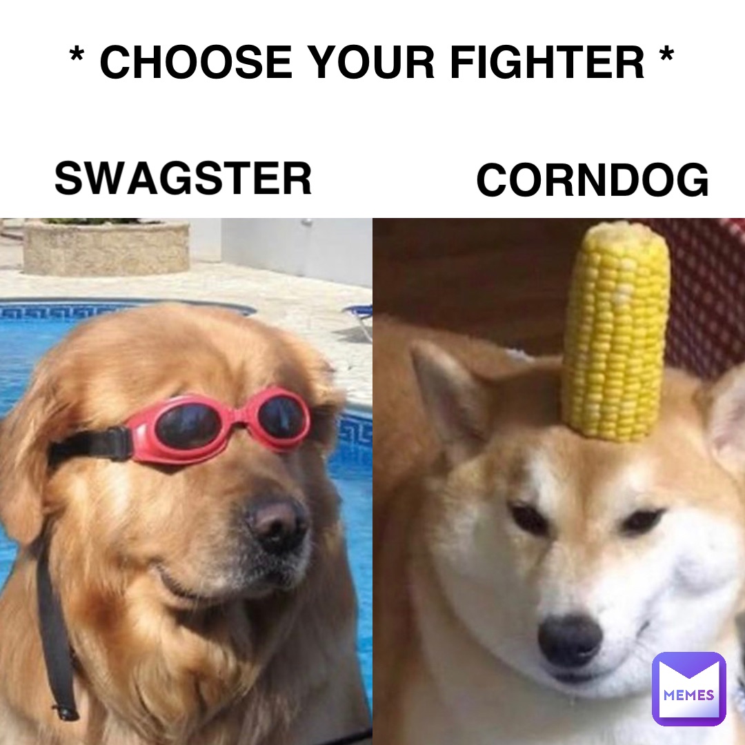 * CHOOSE YOUR FIGHTER * SWAGSTER CORNDOG