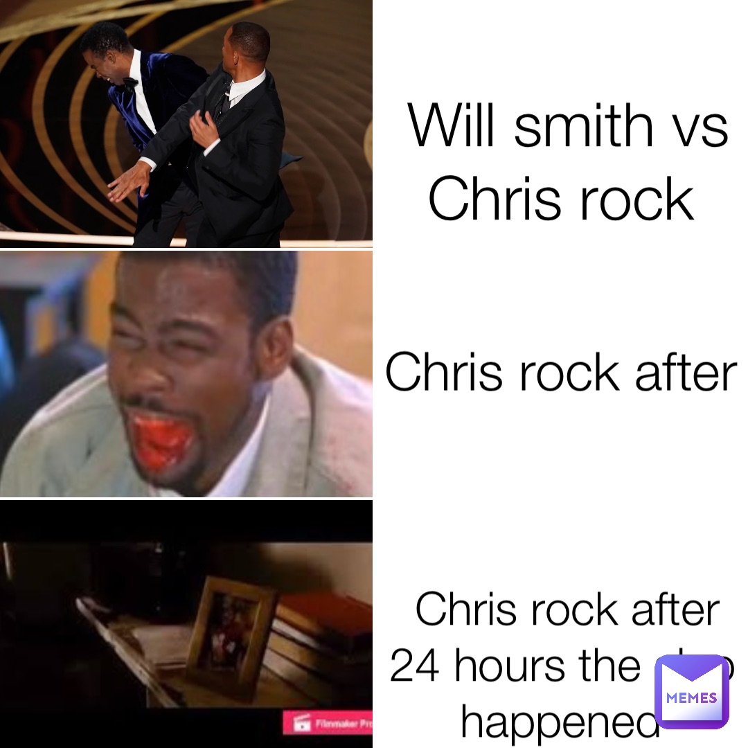 Will smith vs Chris rock Chris rock after Chris rock after 24 hours the slap happened