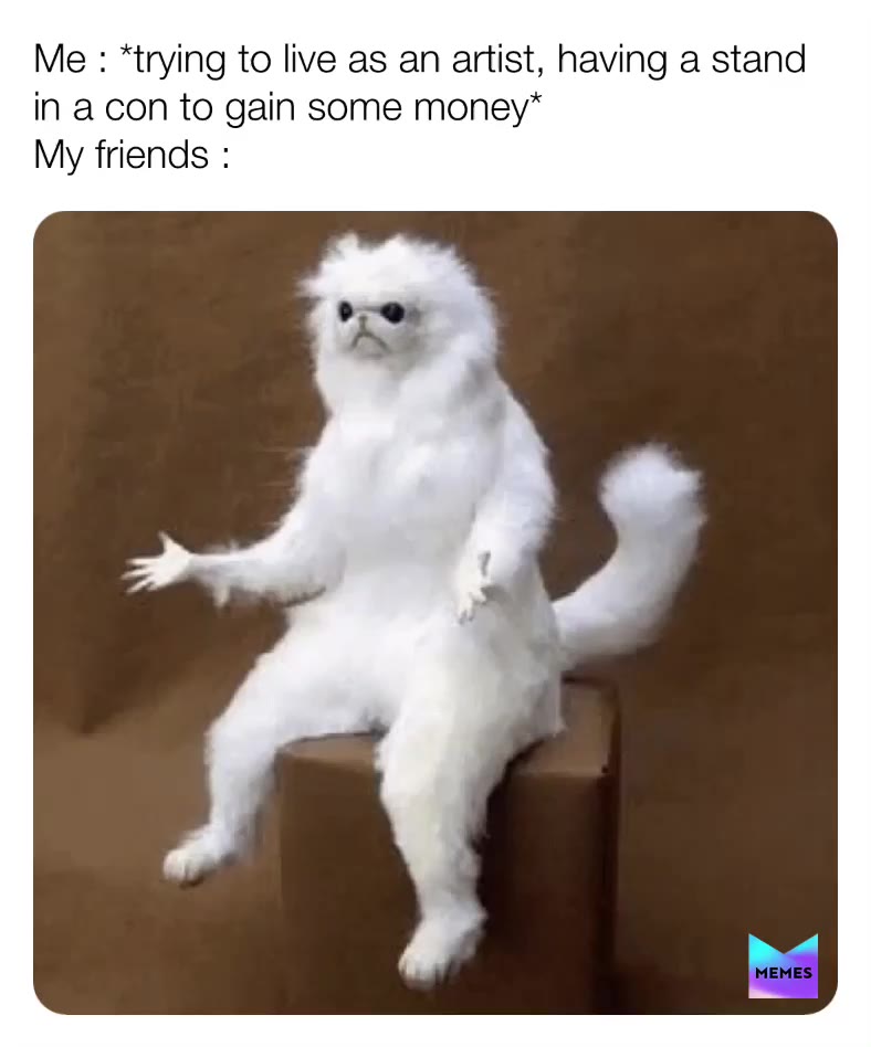 #artist  #art  #artmeme  #artsy  #drawing  #memer  #friends  #bestfriends  #lmao  #true  #relatable  #relatablememes  #artistsoninstagram  #artists  #ikr  #thingsifeel  #friendship  #friendshipmemes  #teammemes  #animecon  #festival  #drawer  #job  #lovemyjob