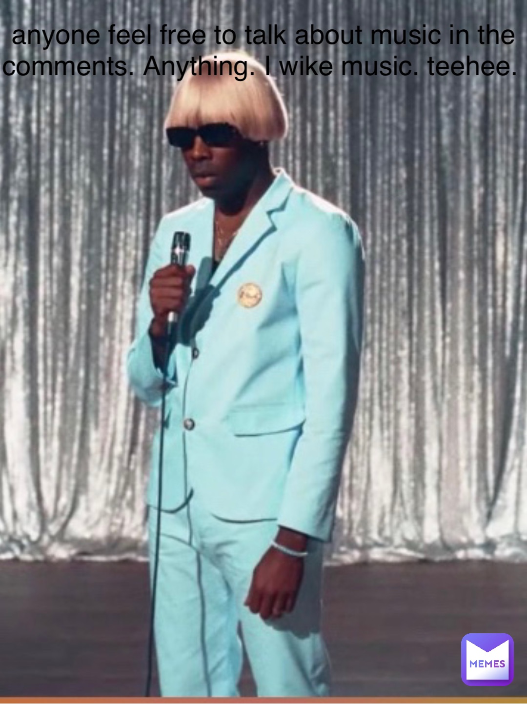 Double tap to edit anyone feel free to talk about music in the comments. Anything. I wike music. teehee.