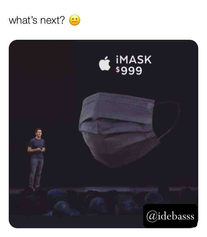 What do you think? \ud83e\udd14 \ud83d\udcad
.
.
.
#imask #iphone #meme #memes #wtf #highprize #black #phone #mask