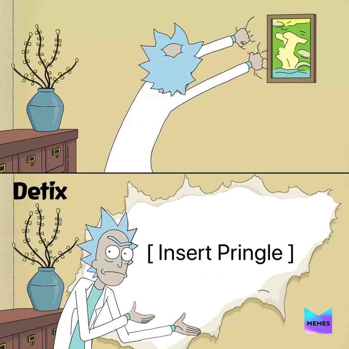 #offensivememes #dankmemes #picklerick #pringles