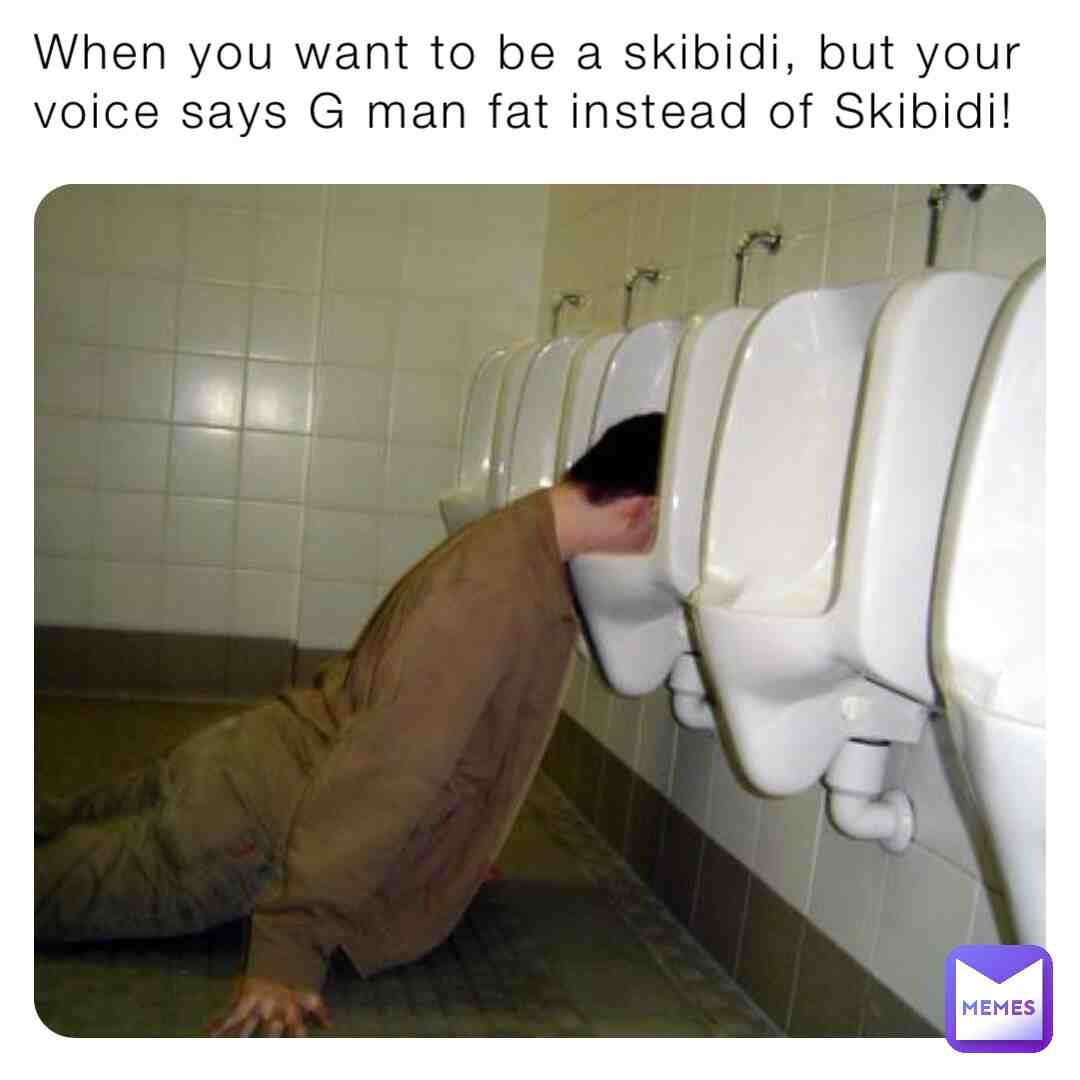 Skibidi toilet .Com meme guy