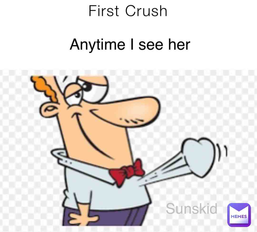 Who can relate?  How fast did your heart beat when you see your first  #crush