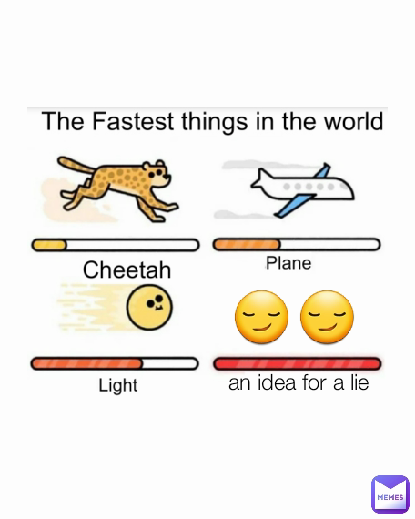 😏😏 an idea for a lie