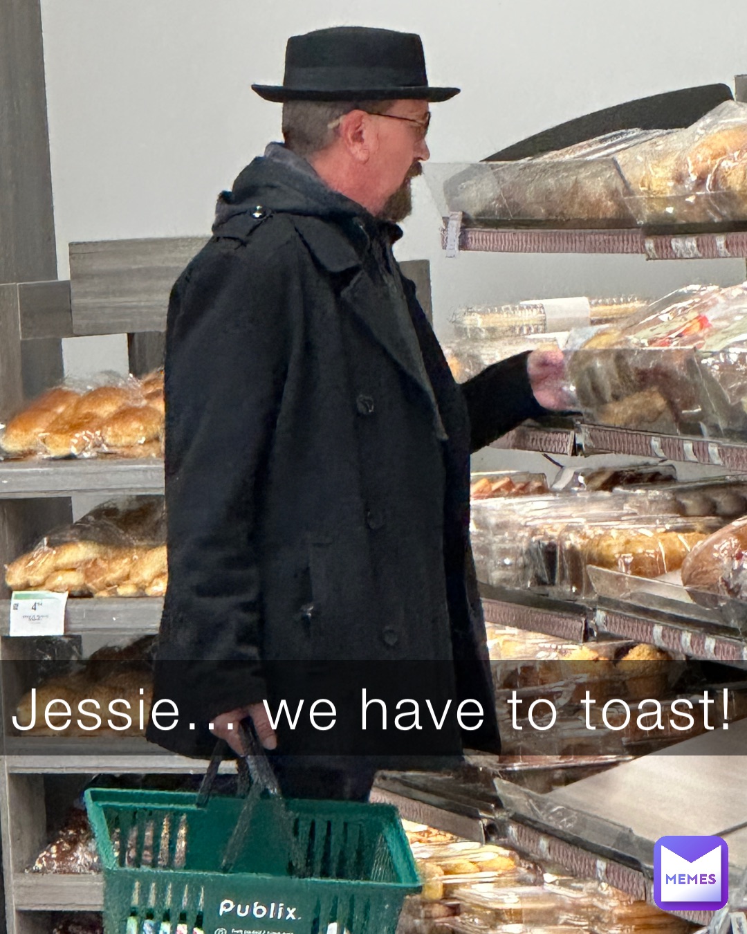 Jessie… we have to toast!