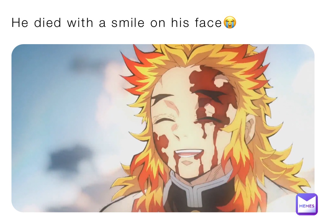 He died with a smile on his face😭