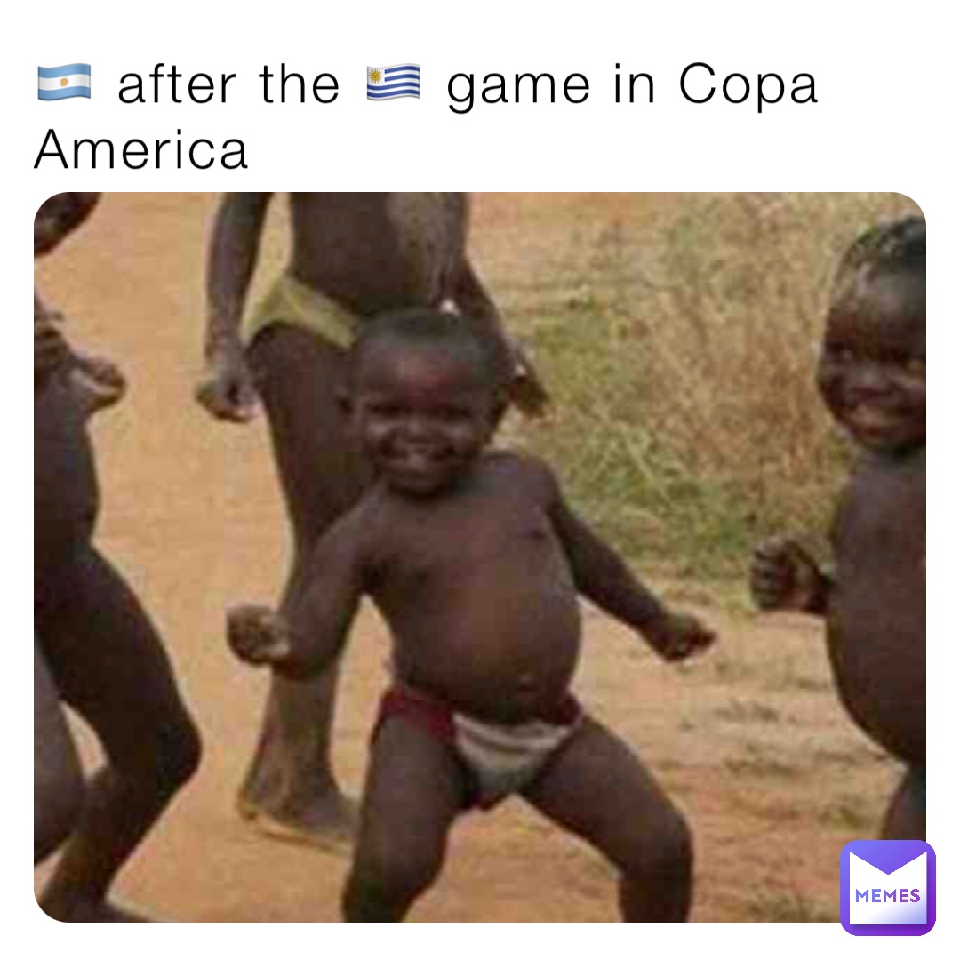 🇦🇷 after the 🇺🇾 game in Copa America