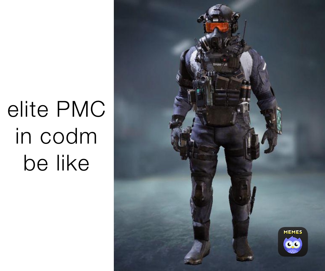 elite PMC in codm be like 