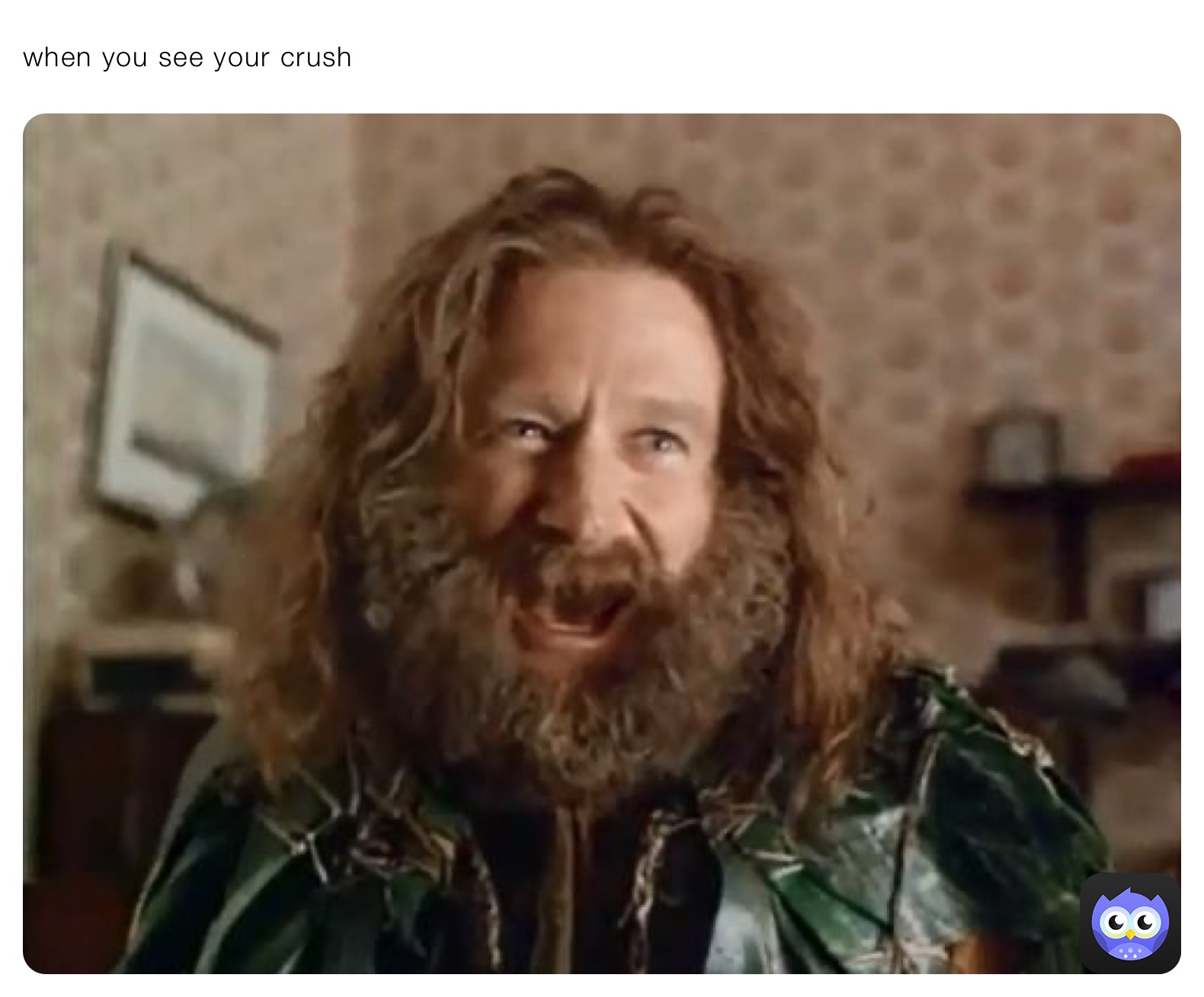 when you see your crush