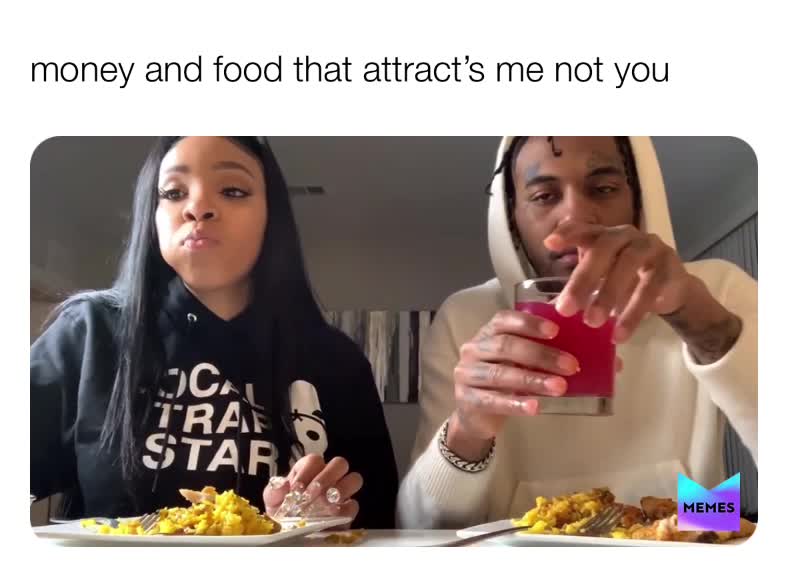 Give me mo ney ney and full food and I\u2019m good, true or not? \ud83e\udd75\ud83d\ude0e
 #givemefood  #lovefood
