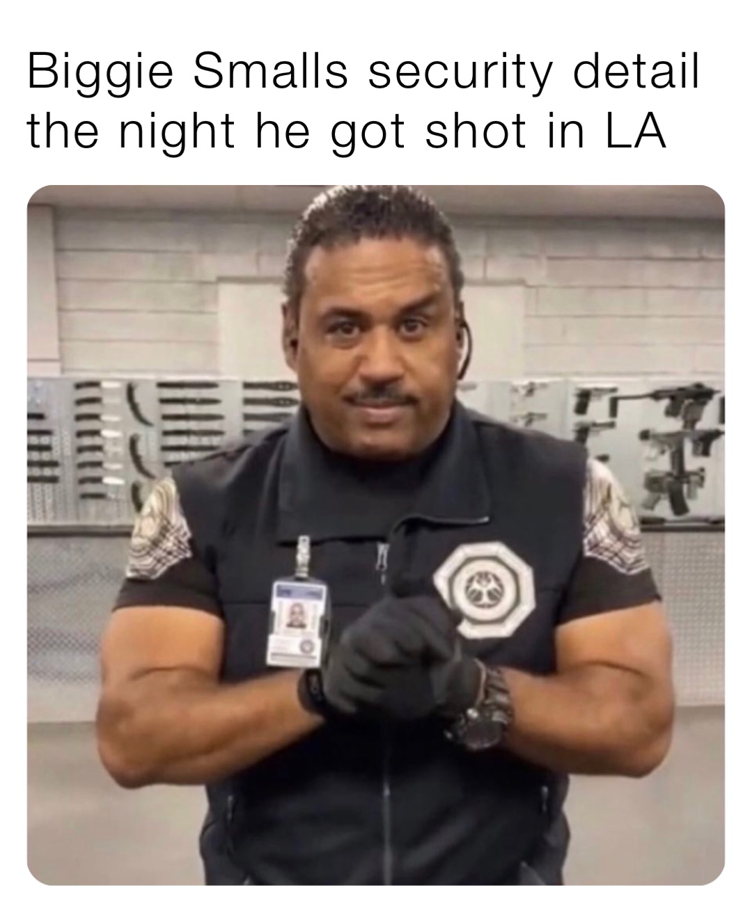Biggie Smalls security detail the night he got shot in LA