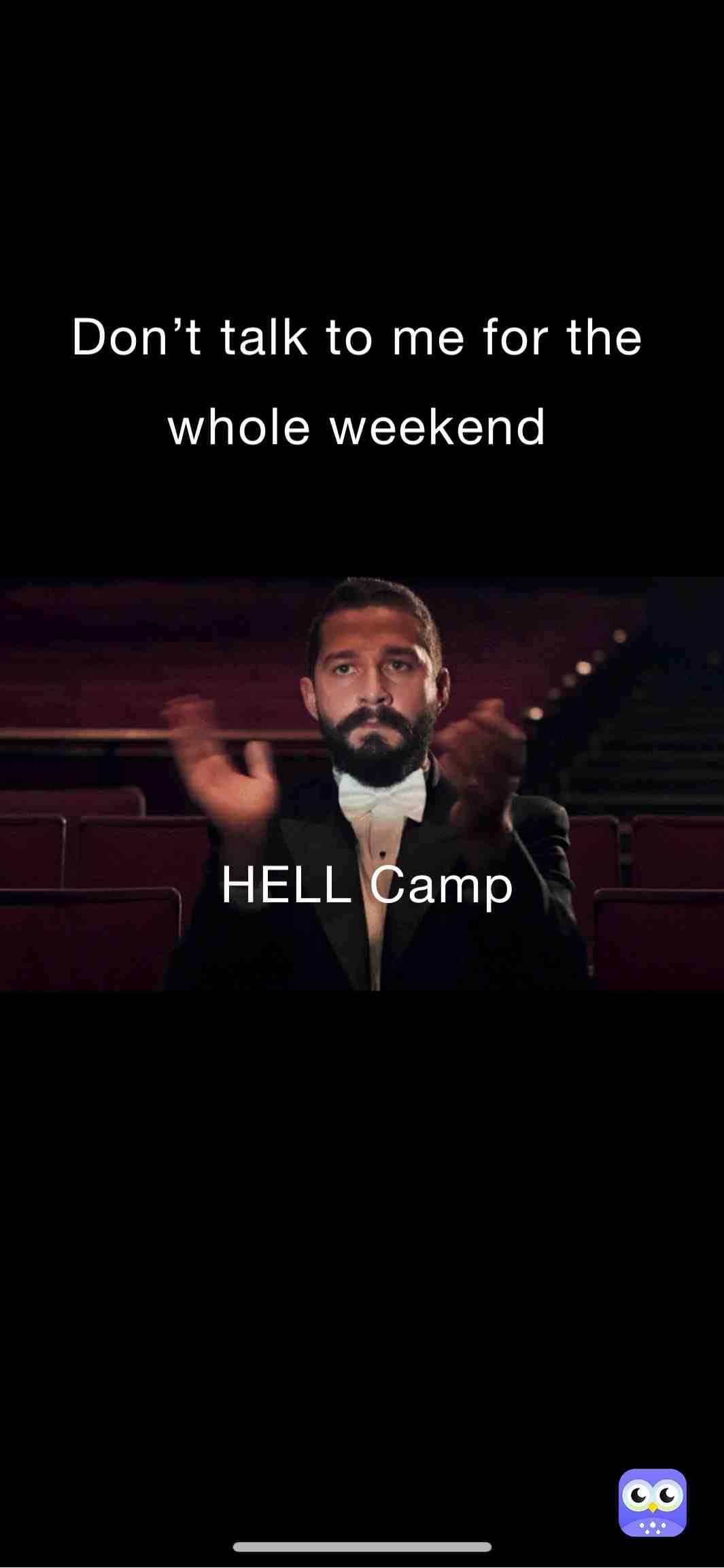 Meme shared by @reedmemes