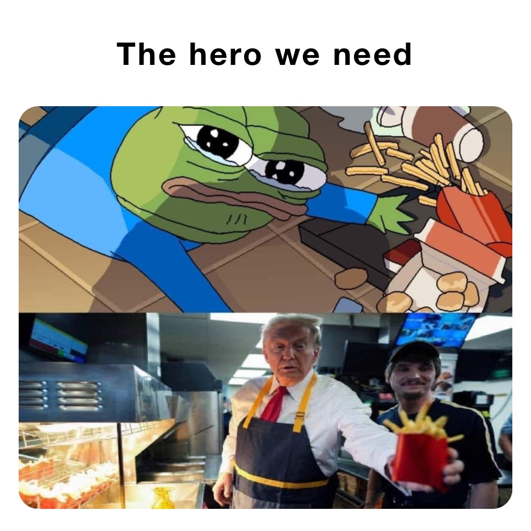 The hero we need