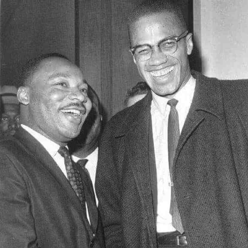 They wanted the same goal, by whatever means they deemed necessary. #saveamerica #blm