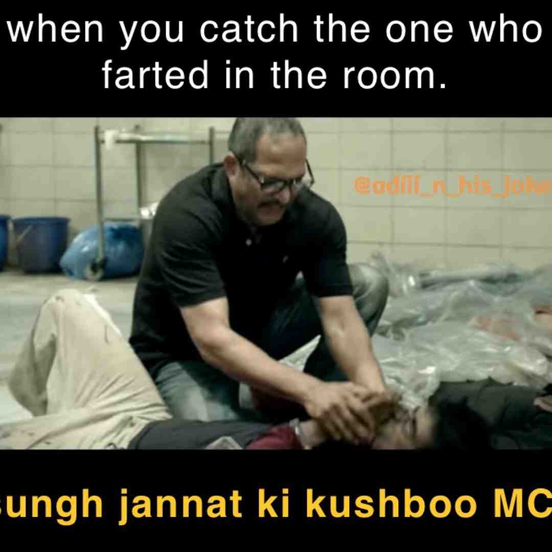 The silent killer😷. #menokidding #adiii_n_his_jokes #memes #indianmemes #fart #fartmemes #silentkiller #nanapatekar #jannat #kushboo #gas #laughinggas #farts #fartmachine #fartface #terror #jokes #indiancelebs #indiancinema #bollywoodmemes #bloating #naturalgaspipeline #naturalgas #biogas #memesdaily #memereview #jokesonyou