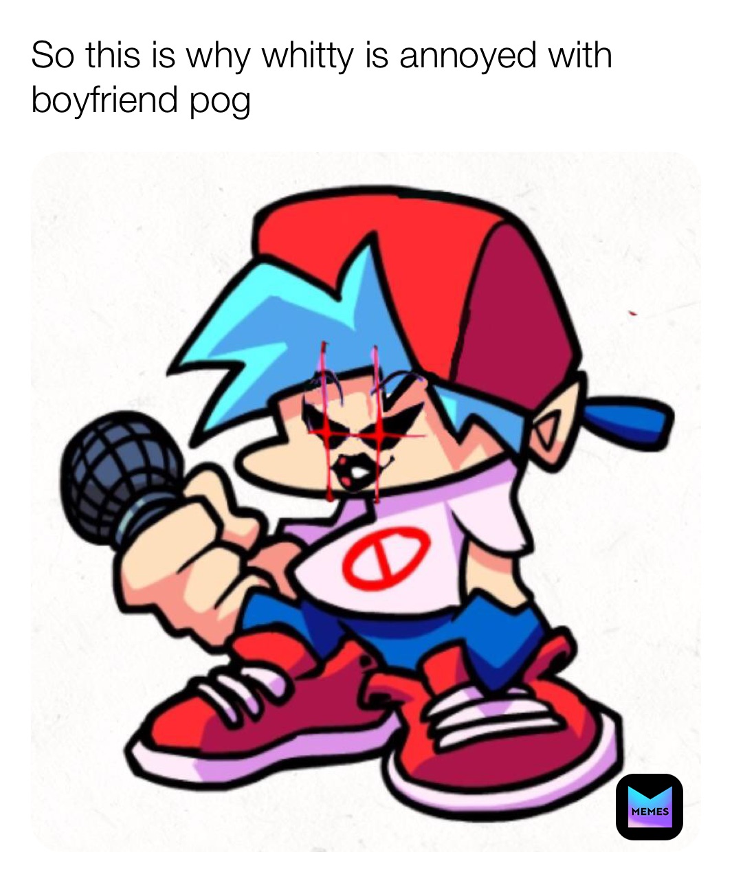 So this is why whitty is annoyed with boyfriend pog