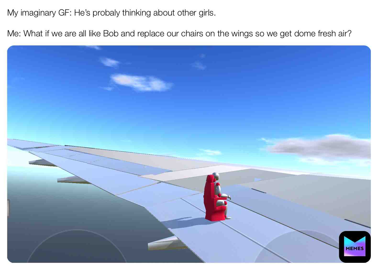 #simpleplanes #bob #girls #wing