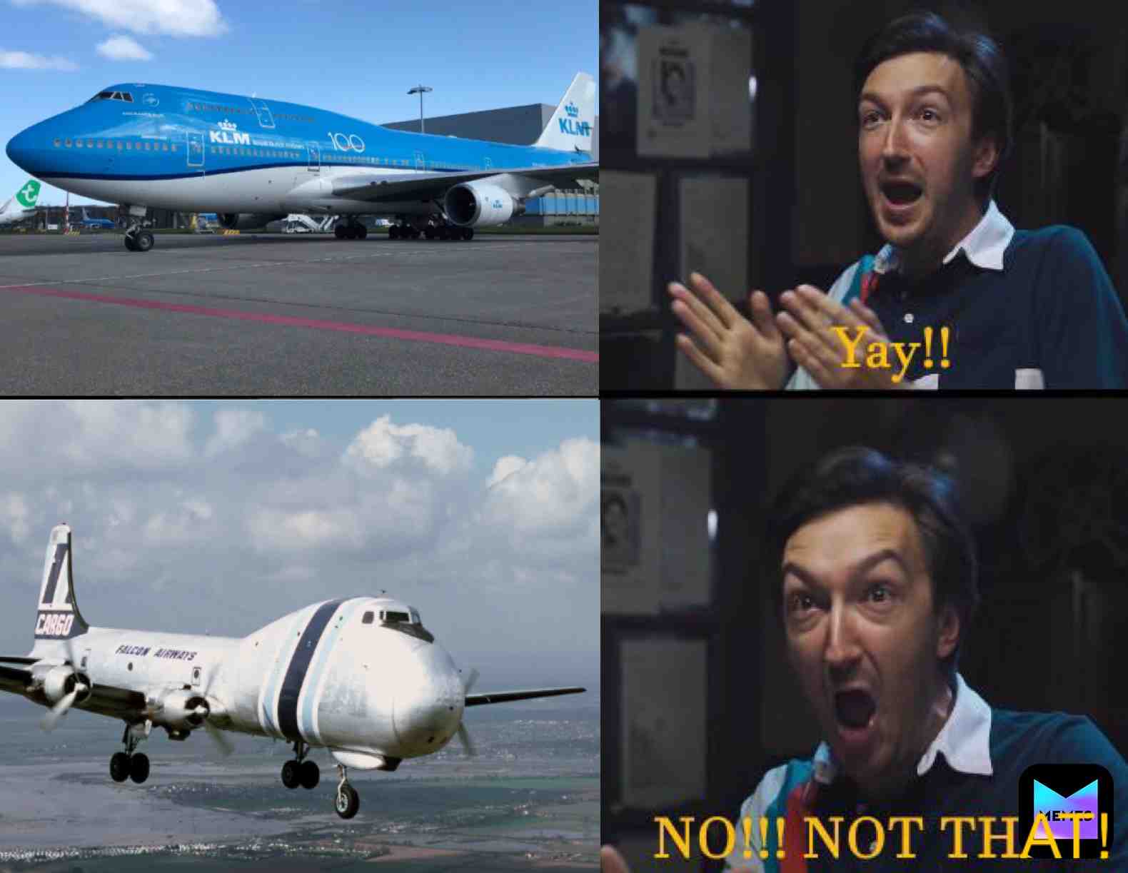 #747 #carvair #disgusting