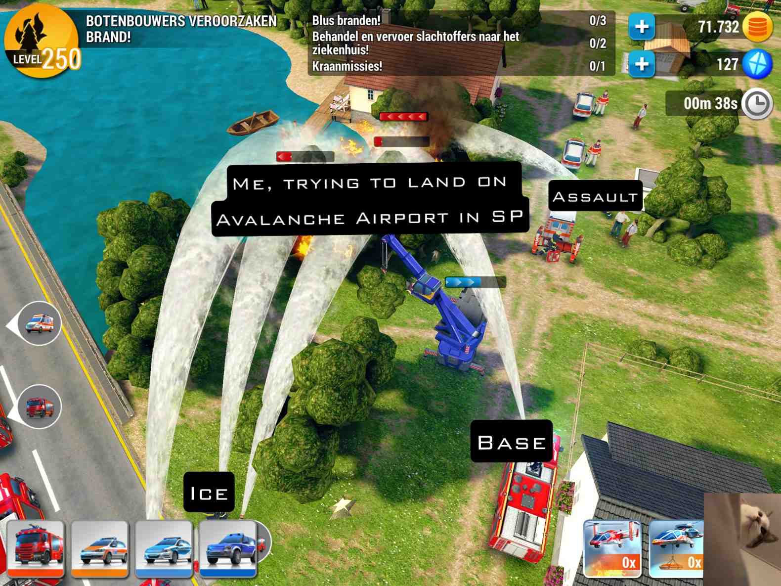 My sis ill so the whole family must stay home #landing #simpleplanes #icebaseassault #emergencyhq