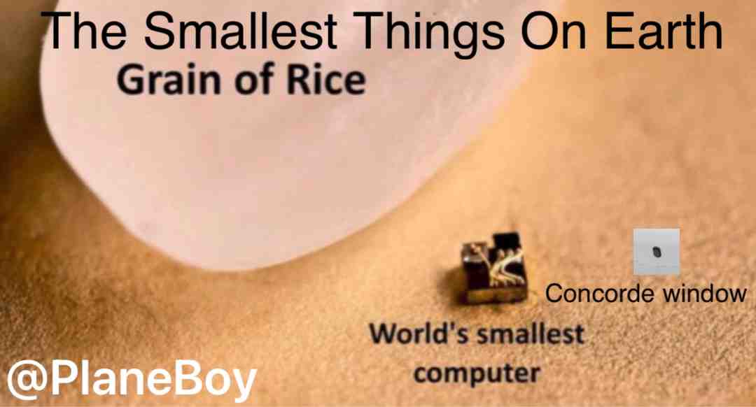 It’s the size of a hand, that’s how small