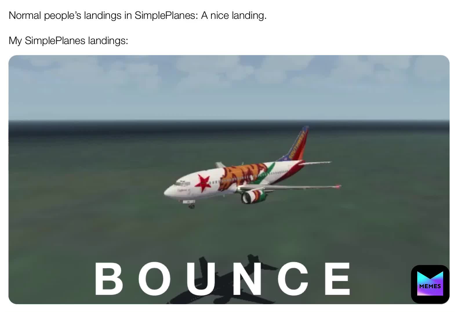 #simpleplanes  #crash  #landing  #bounce