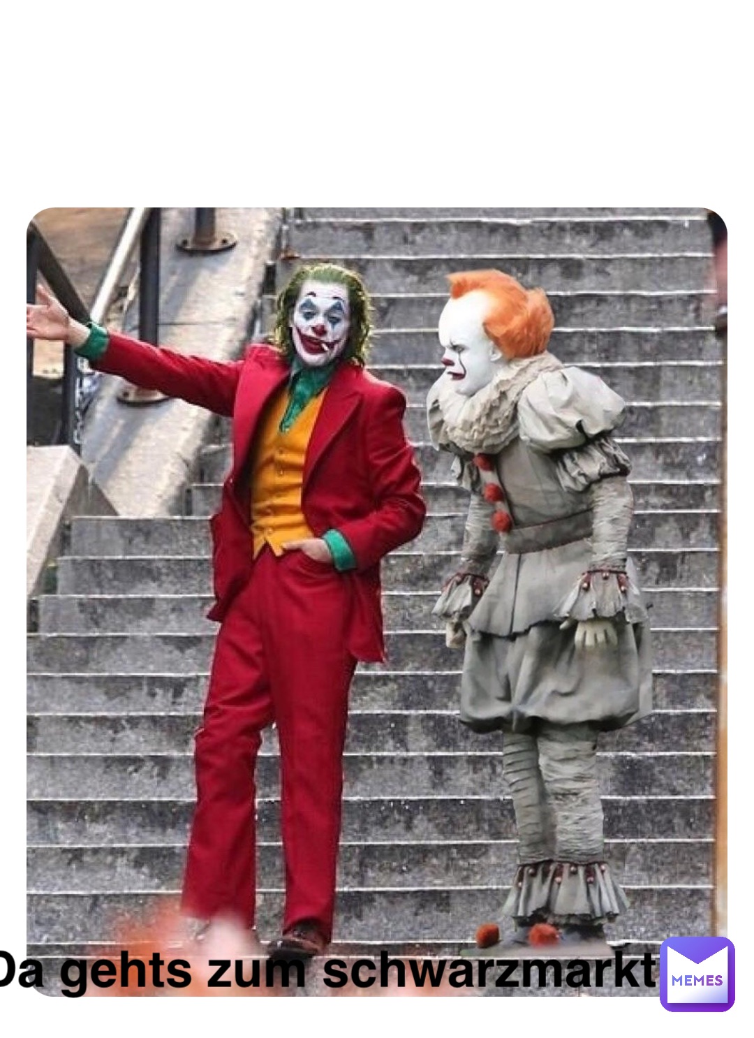 Double tap to edit Da gehts zum Schwarzmarkt!