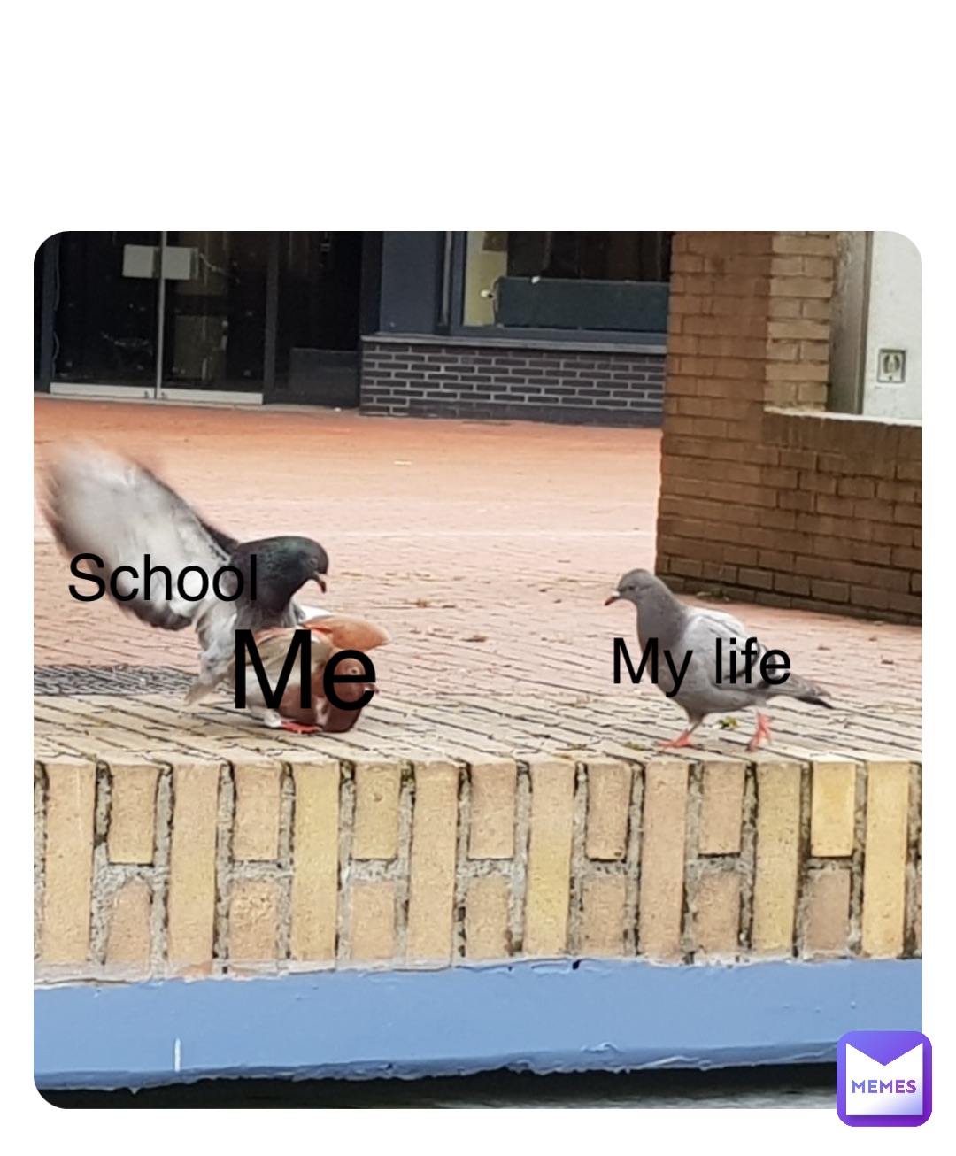 Double tap to edit Me School My life