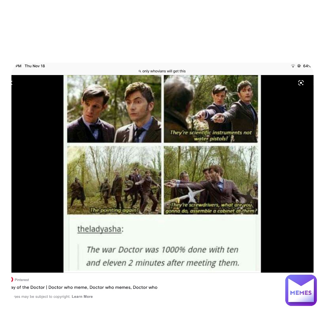 Meme by DoctorWhoMemes