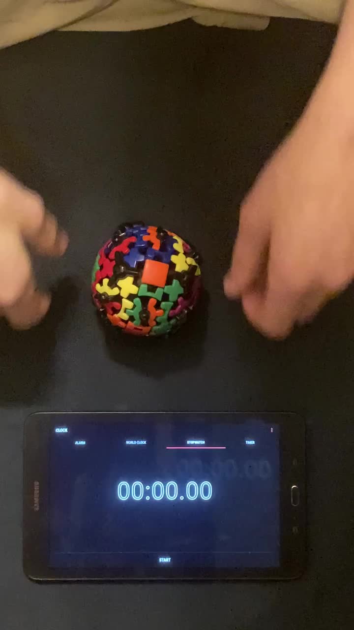 Gear ball solve (28.63s). Shoutout post to follow!   #takebacktherainbow