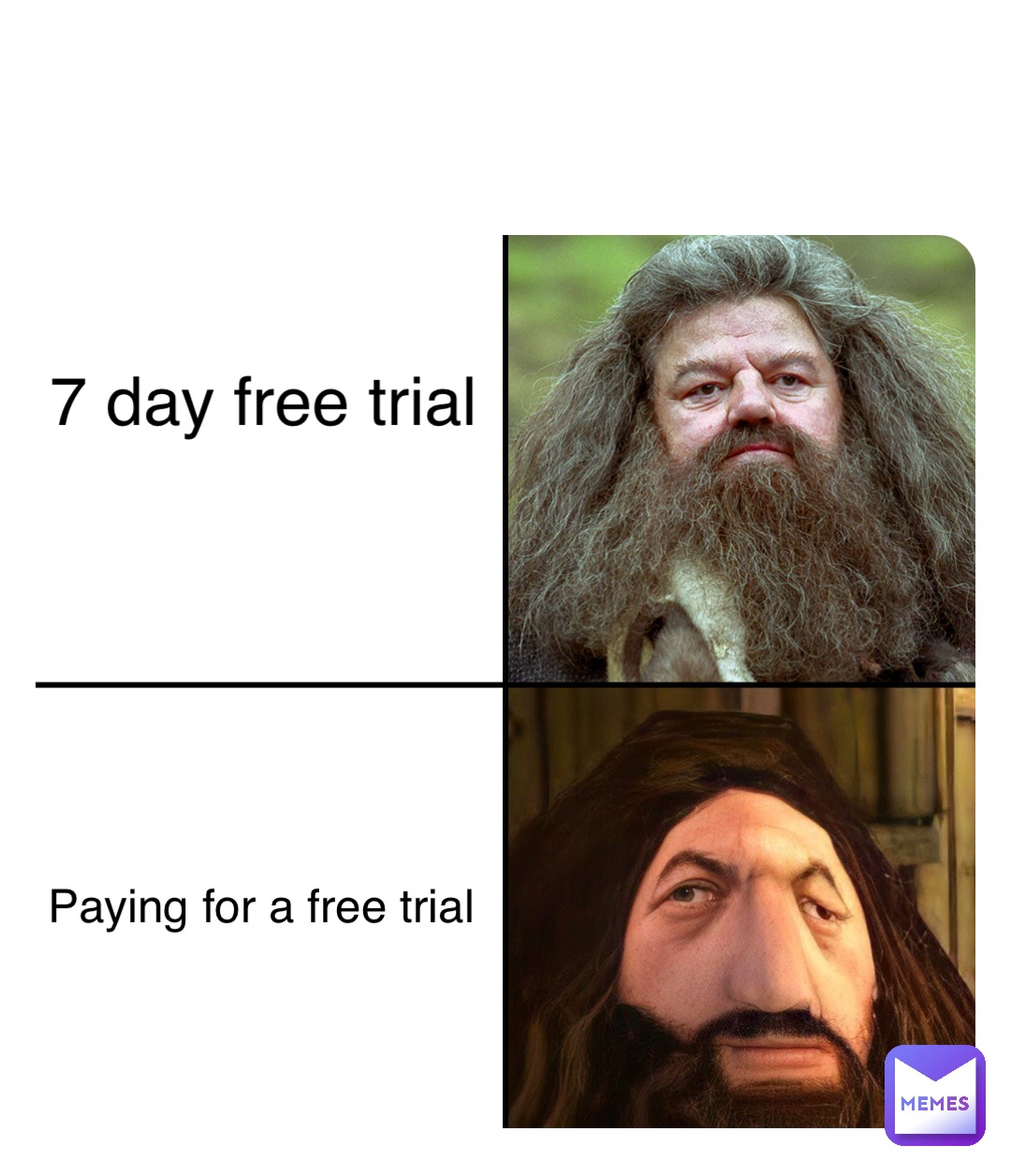 Double tap to edit 7 day free trial Paying for a free trial