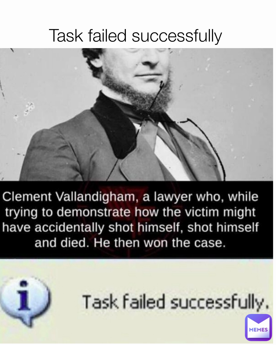 Task failed successfully 