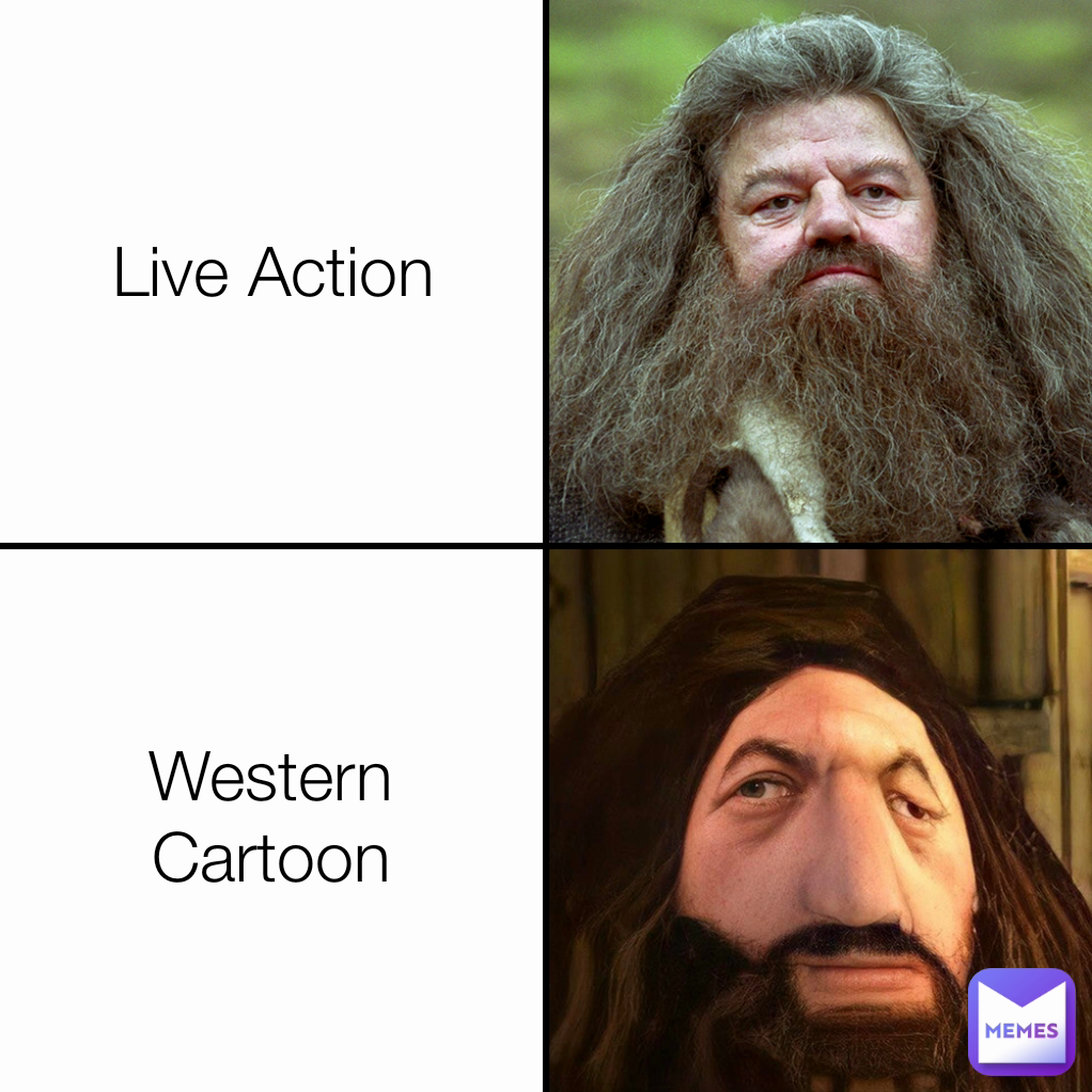 Western Cartoon Live Action