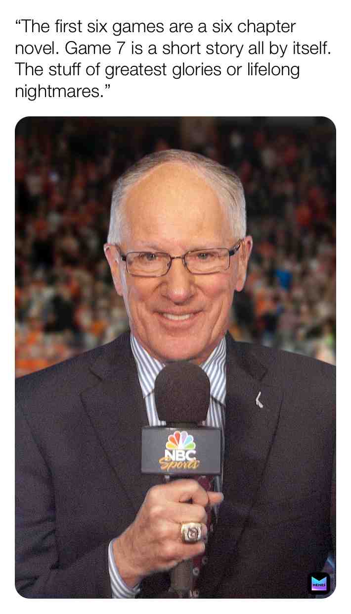 #DocEmrick #Game7 #NHL #StanleyCupPlayoff #Hockey