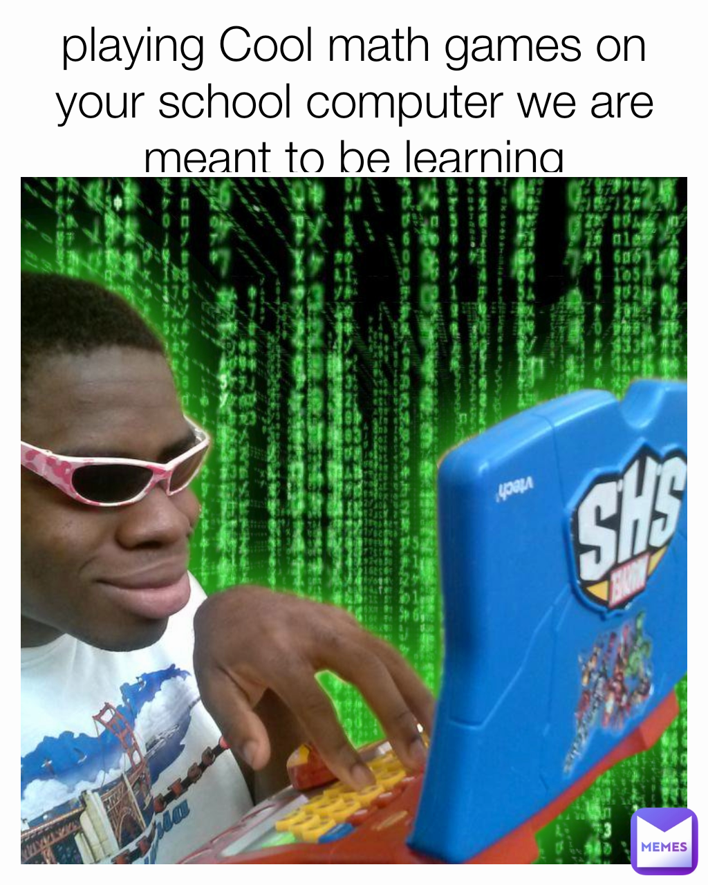 playing Cool math games on your school computer we are meant to be learning