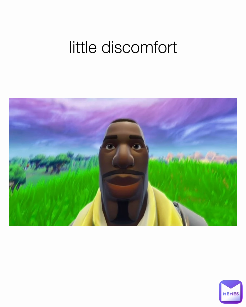 little discomfort