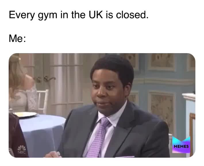 When the uk went into lockdown, every gym goers reaction.