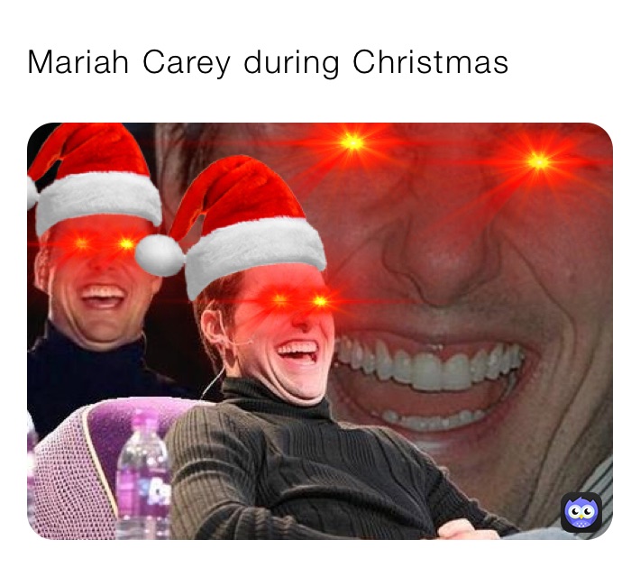 Mariah Carey during Christmas