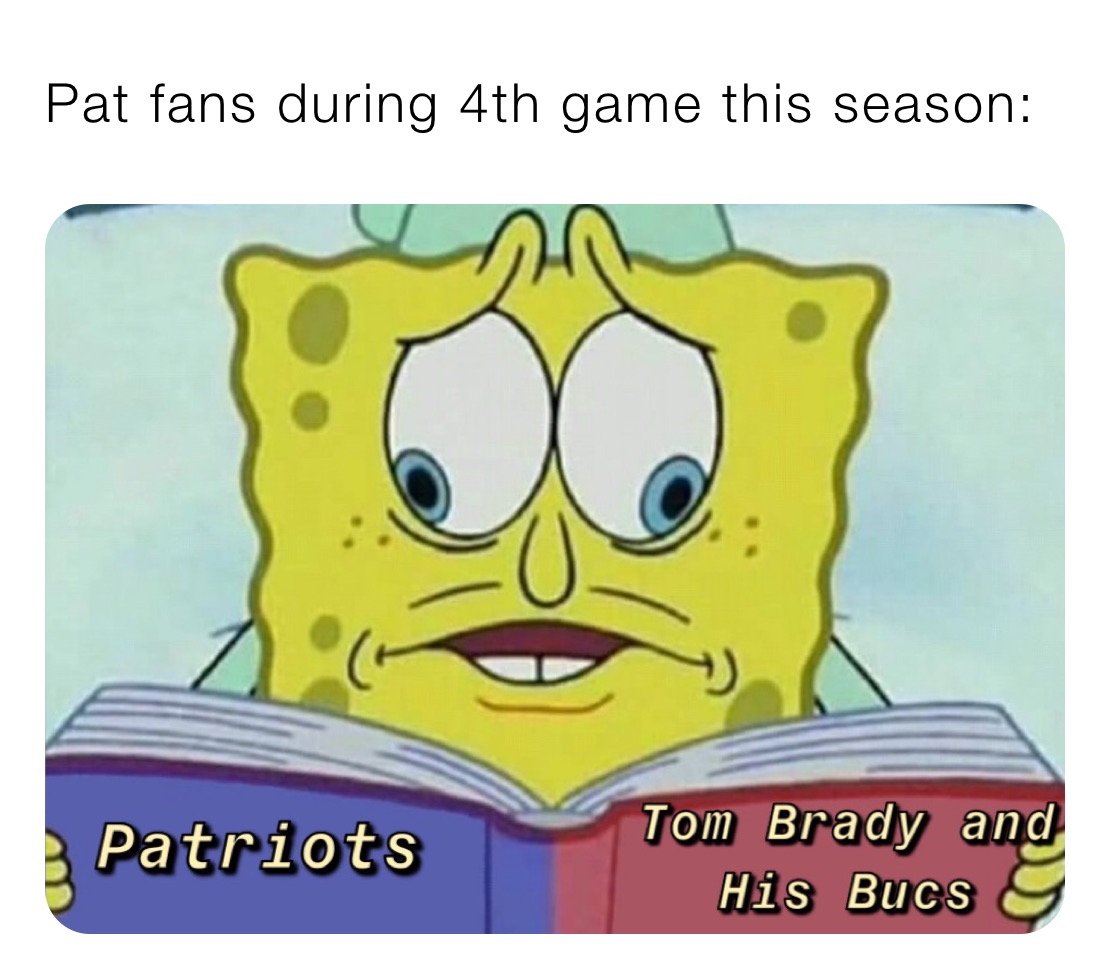 Pat fans during 4th game this season: