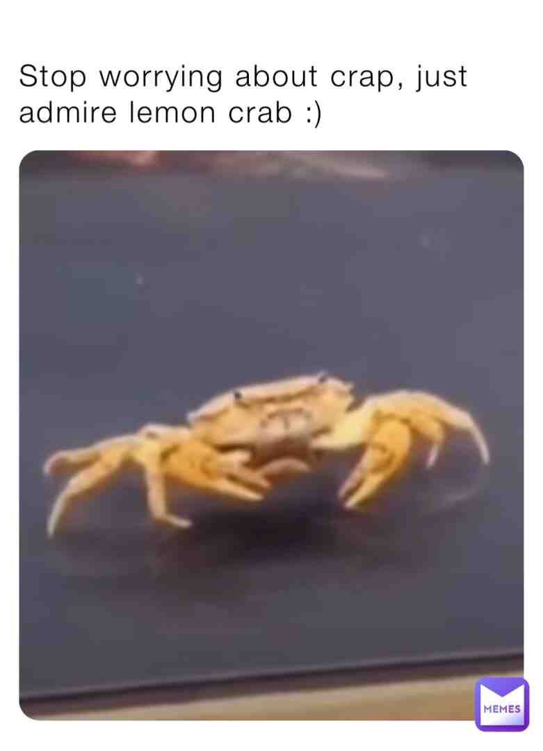 You better admire him >:(