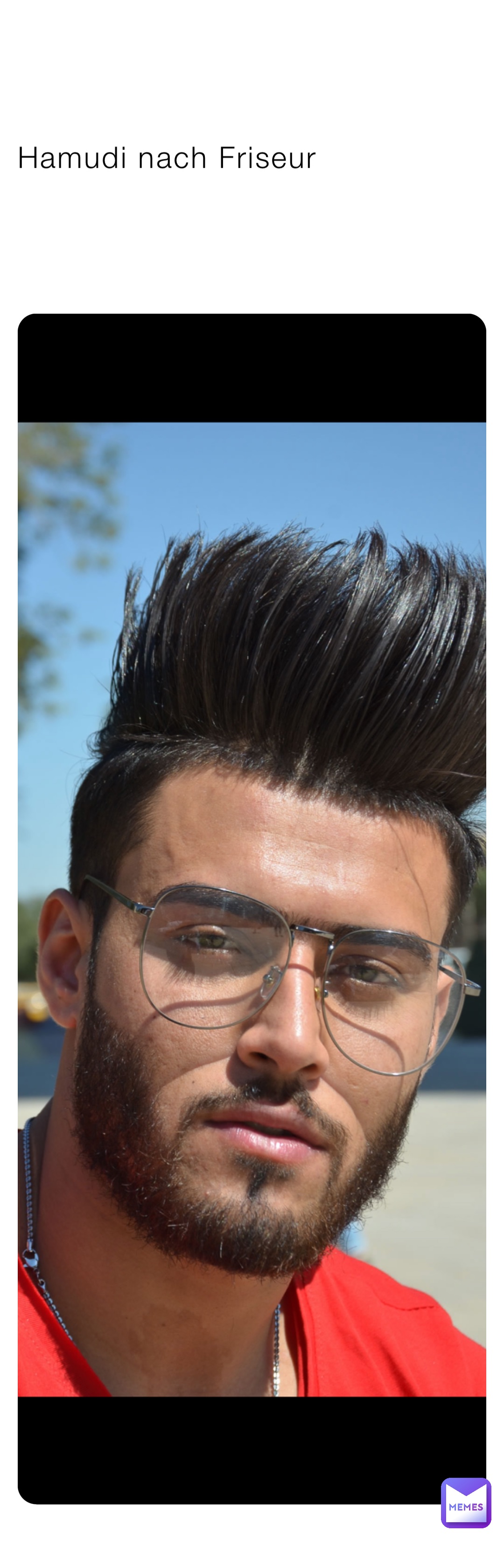 Hamudi nach Friseur