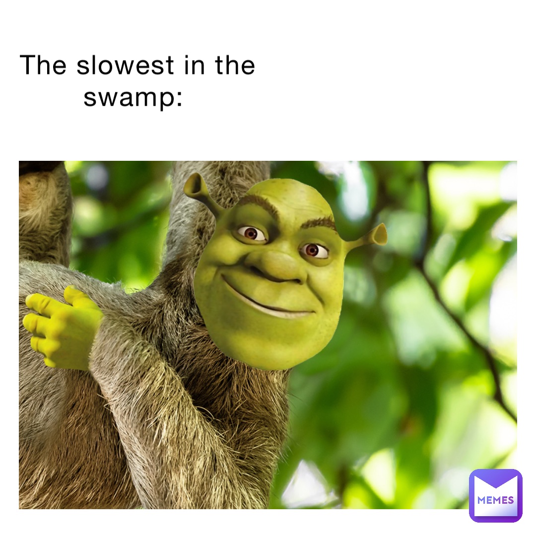 The slowest in the swamp: