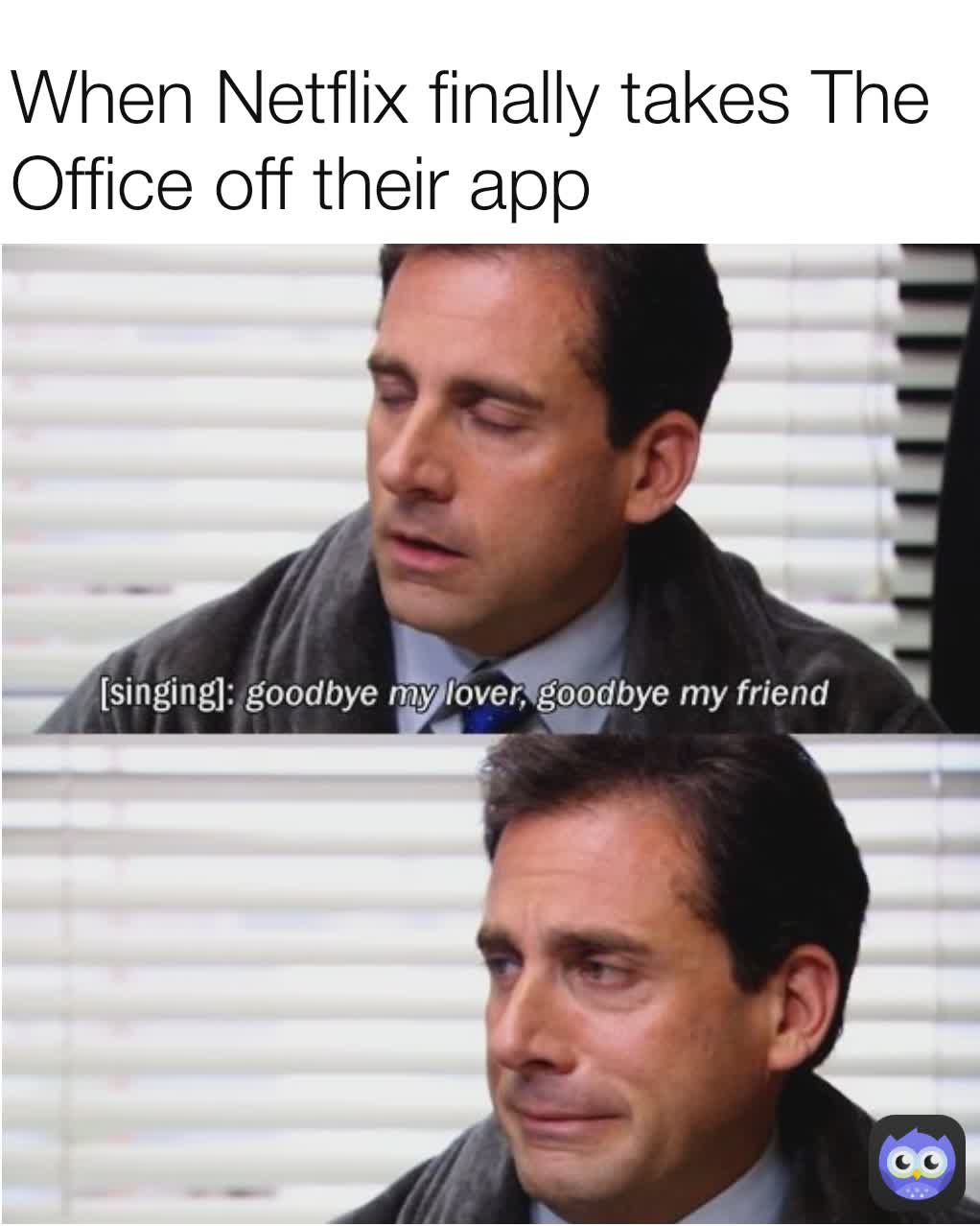 When Netflix finally takes The Office off their app