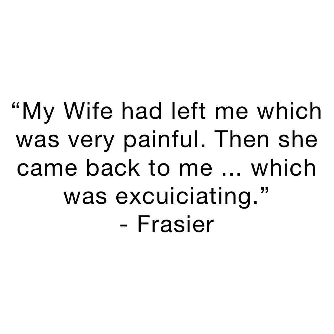 Just started watching this series and I\u2019m very impressed 
.
.
 #Frasier  #episode1  #season1  #seattle