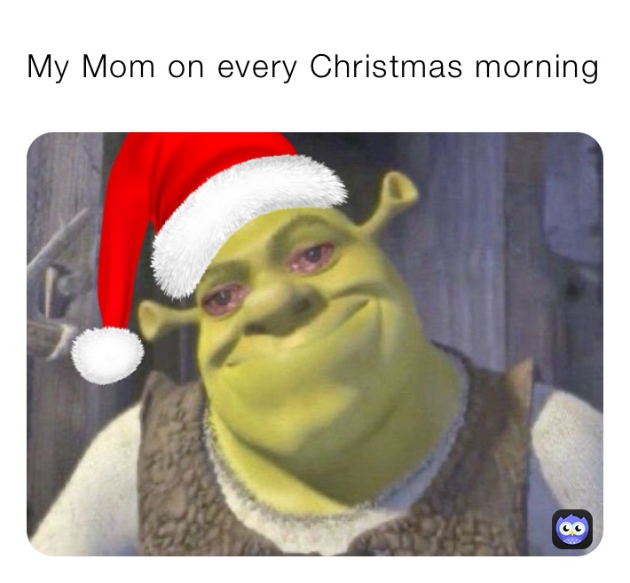 My Mom on every Christmas morning