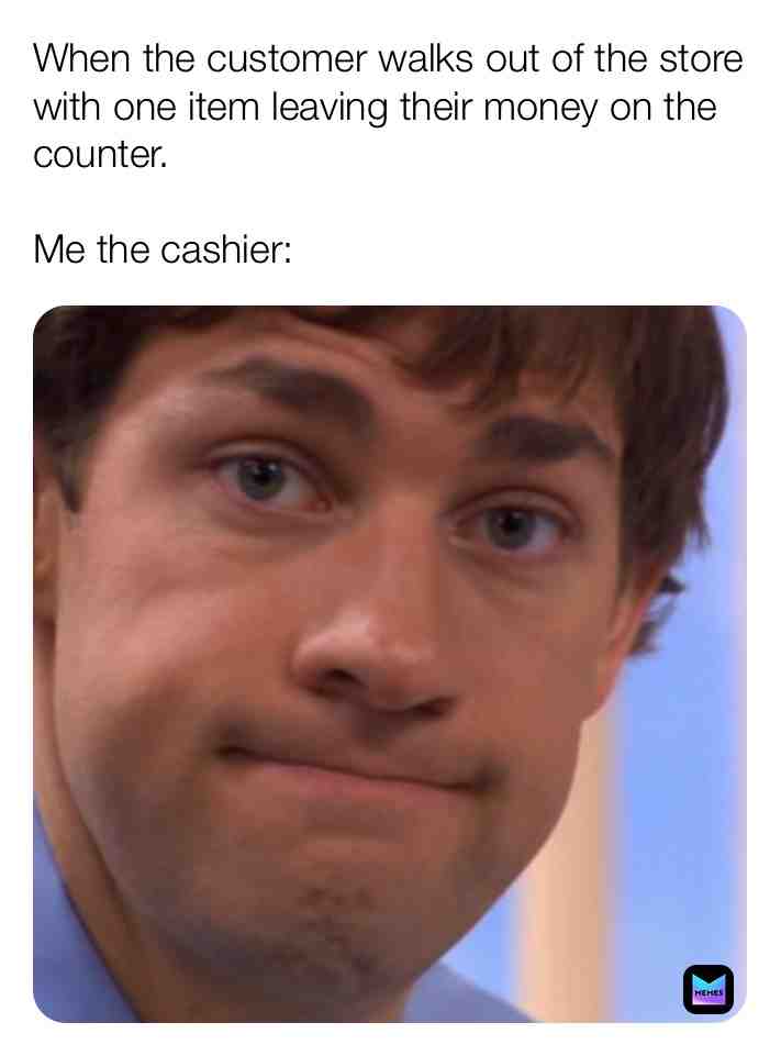 Not kidding, this happened last week. Guy just left without even looking at me. (No change)
#lifestruggles #thestruggleisreal #reallifestruggle #struggleisreal #work #workmemes #job #jobmemes #office #officememes #jimhalpert #theoffice #theofficememes #forreal #really #tv #tvshow #tvseries