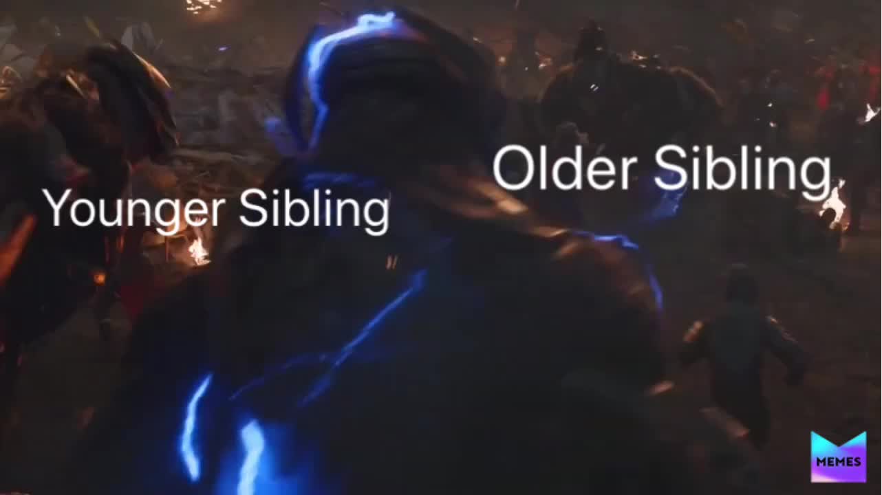 I\u2019m an older sibling. \u201cYou have the little one\u201d \ud83d\ude02
 #thestruggleisreal  #disneymemes  #movie  #moviememe  #movies  #siblings  #siblingstruggles  #siblingproblems  #siblingmemes  #siblinglife  #friends  #marvel   #marvelmemes  #marvelstudios  #endgame  #avengers  #avengersmeme   #avengersendgame  #avengersinfinitywar  #avengersendgamememes  #memes  #meme  #meme