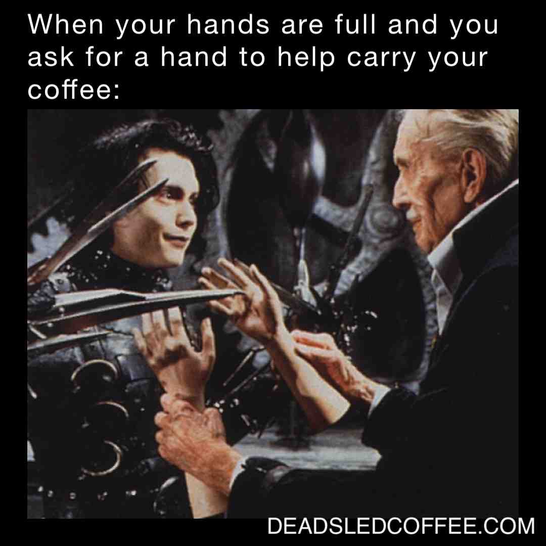 31 years ago today Edward Scissorhands was introduced to the world.  #edwardscissorhands  #deadsledcoffee  #vincentprice