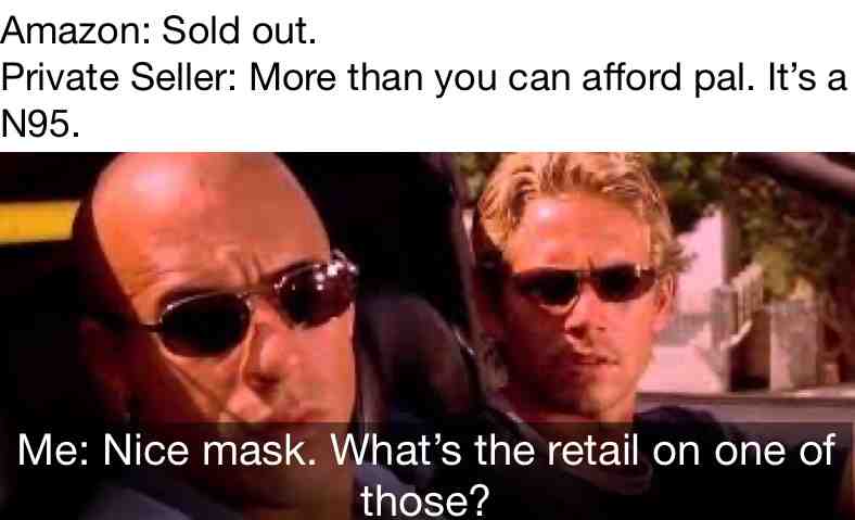 #covid19 ​ #maskon  #fastandfurious  #staysafe  #2020