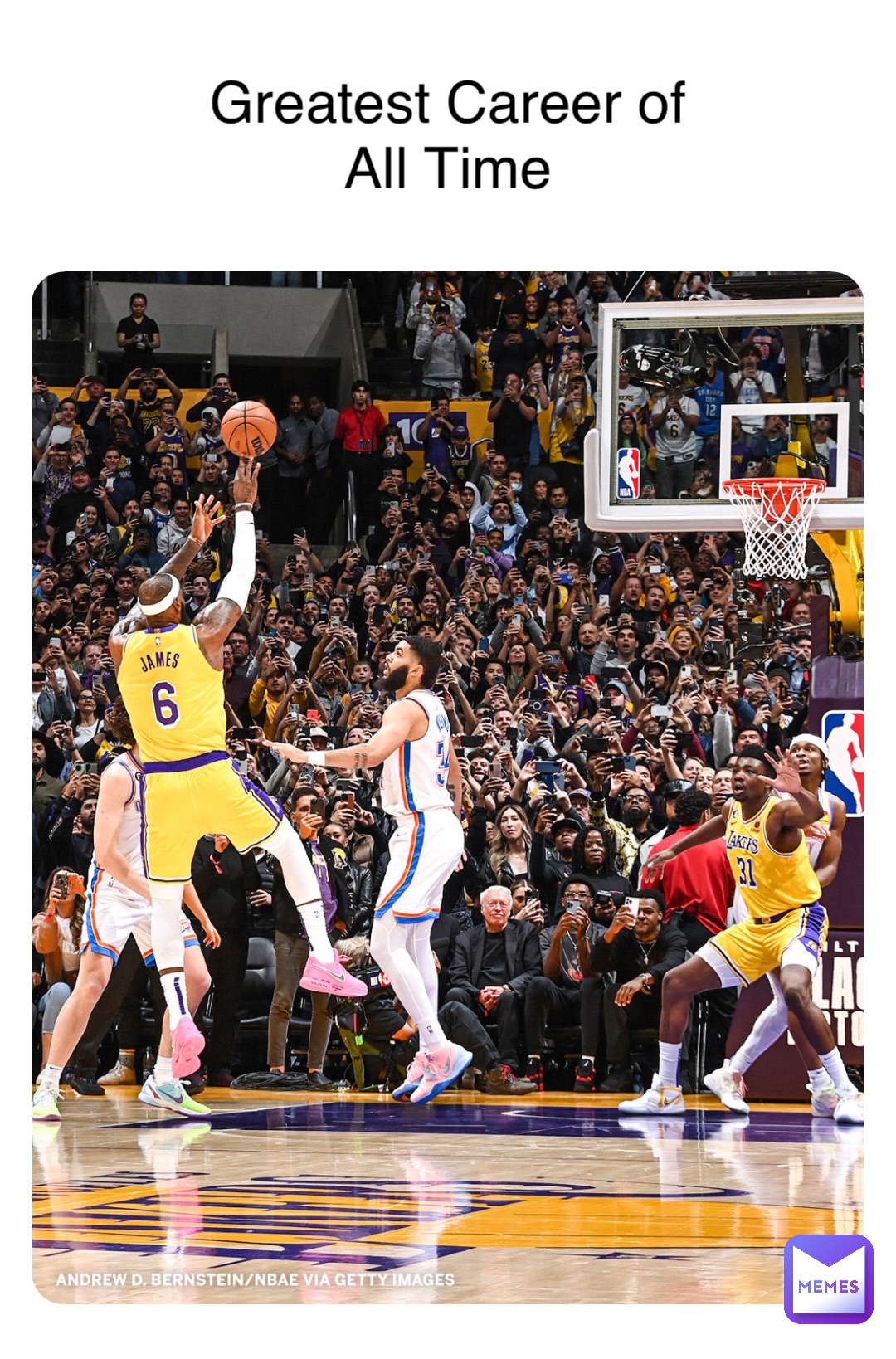 Greatest Career of
All Time